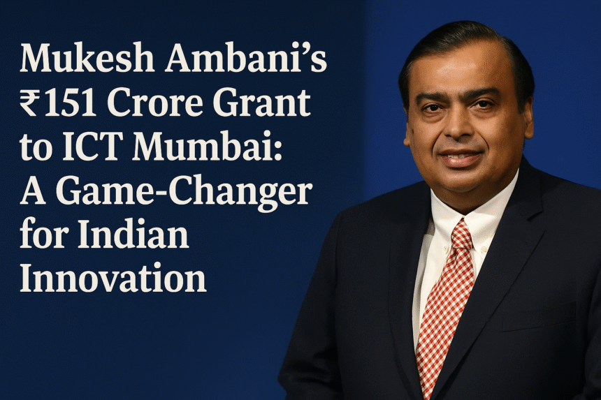 Mukesh Ambani, ICT, Mumbai